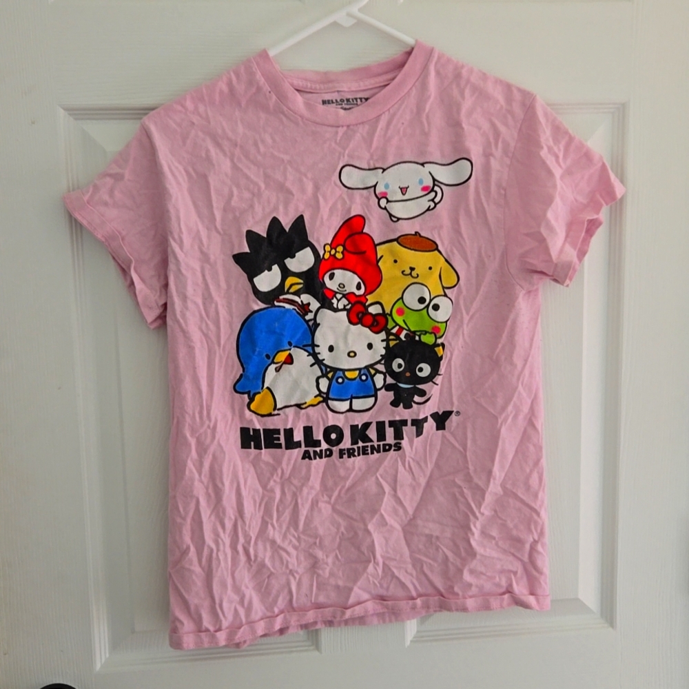 Sanrio Hello kitty and friends pink T-shirt
